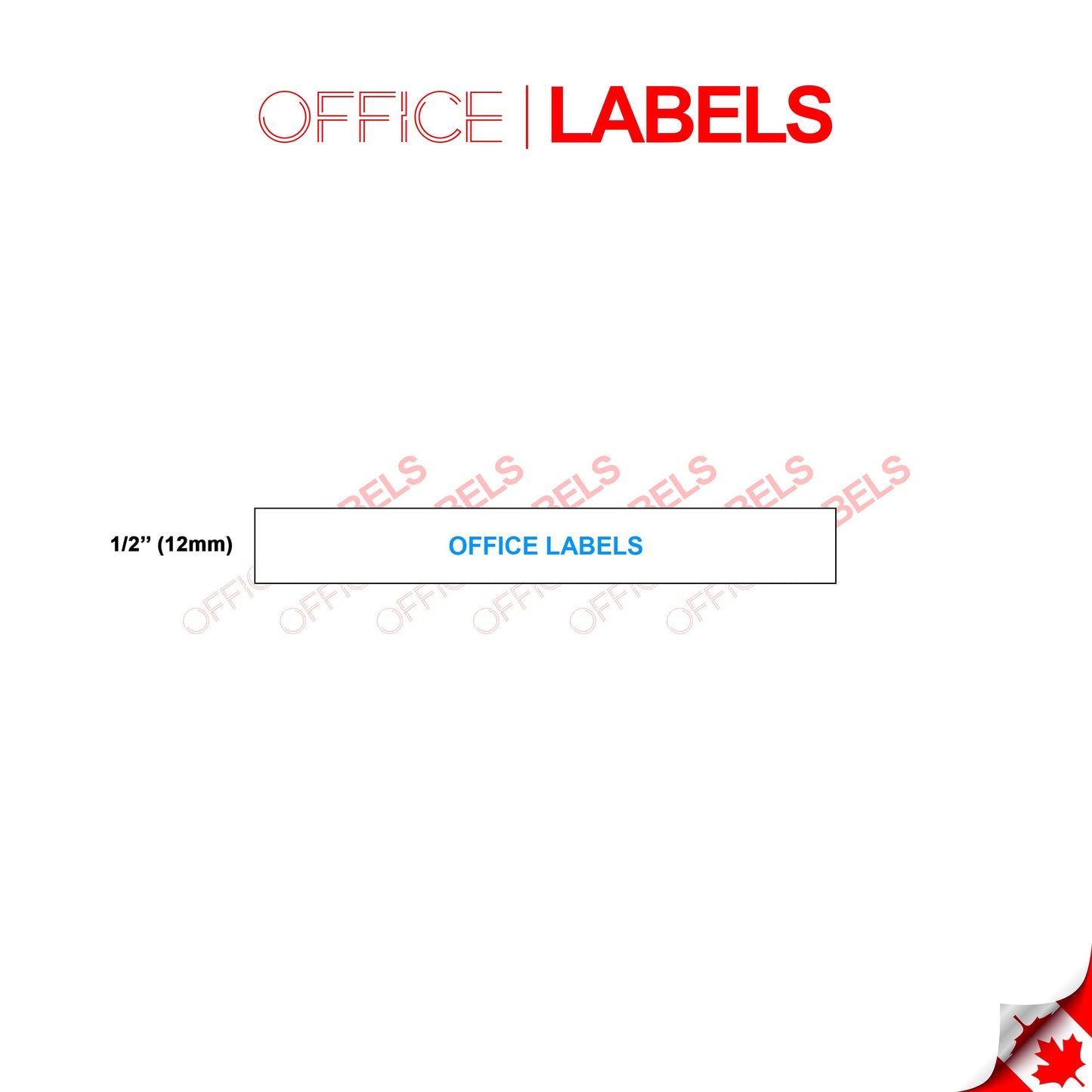 10 Pack of TZeFA3 Blue on White Compatible Fabric Tape for BROTHER P-Touch 1/2" (12mm x 3m)  TZE FA3 TZE-FA3