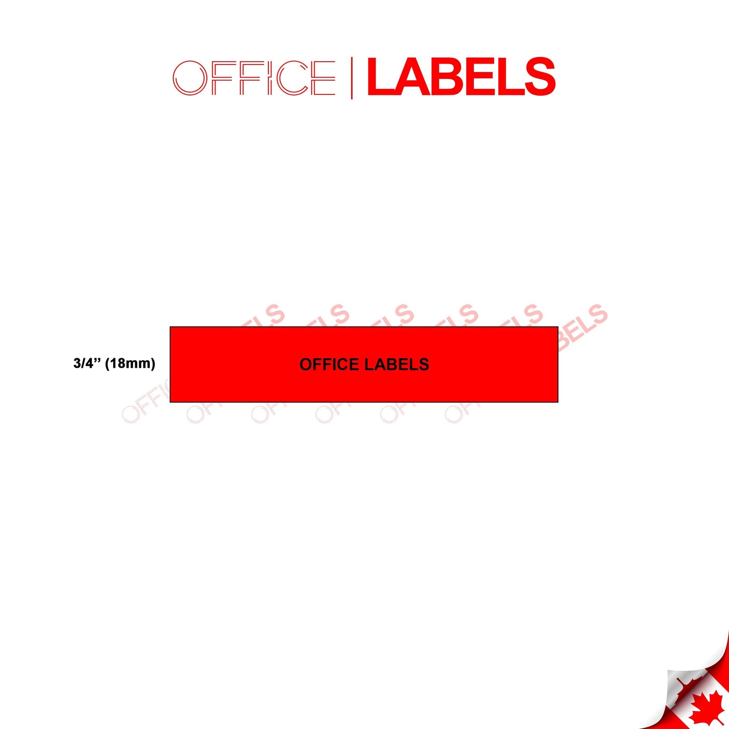 10 Pack of M21750595RD Black on Red Compatible Tape for Brady 3/4" (18mm x 21')