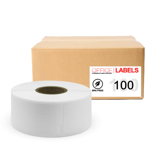 100 Rolls of 30330 Compatible Labels for DYMO 3/4" x 2" (19mm x 51mm)