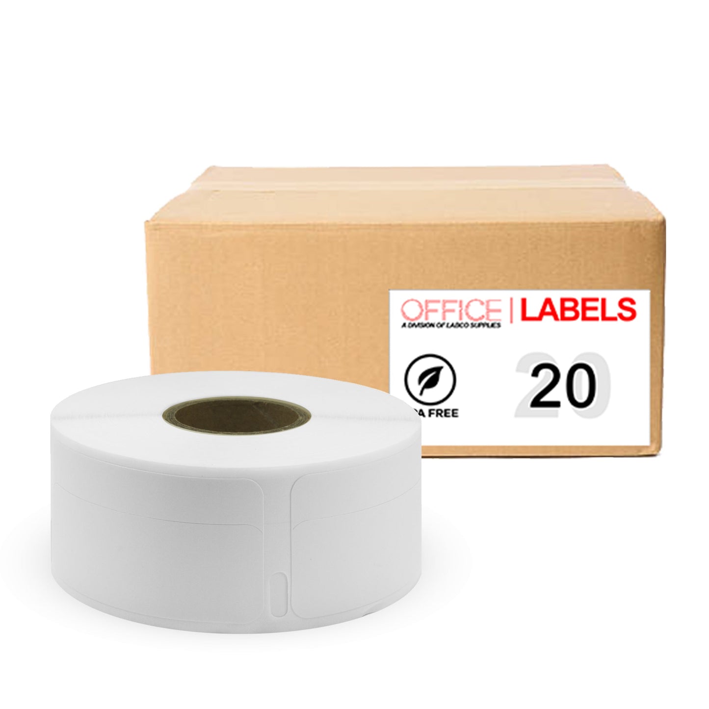 20 Rolls of 30330 Compatible Labels for DYMO 3/4" x 2" (19mm x 51mm)