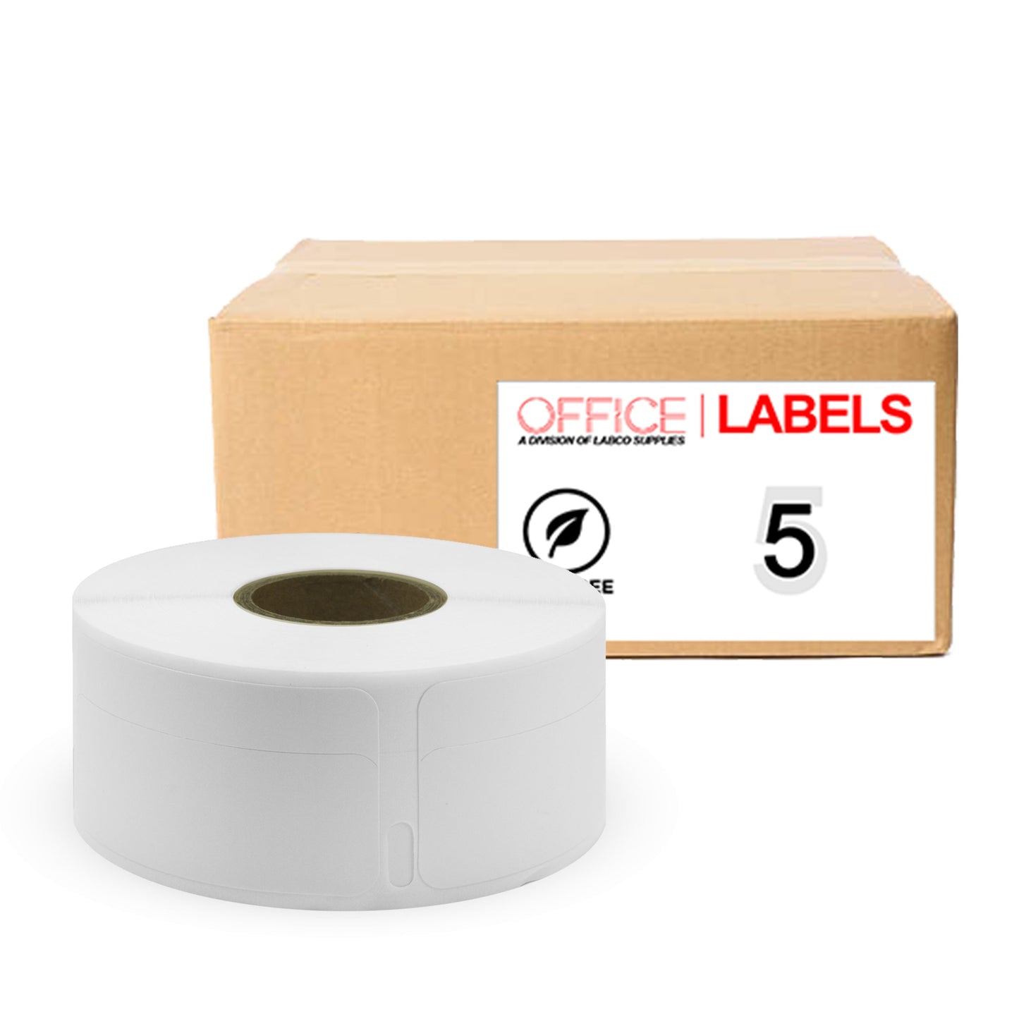 5 Rolls of 30330 Compatible Labels for DYMO 3/4" x 2" (19mm x 51mm)