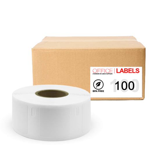 100 Rolls of 30332 Compatible Labels for DYMO 1" x 1" (25mm x 25mm)