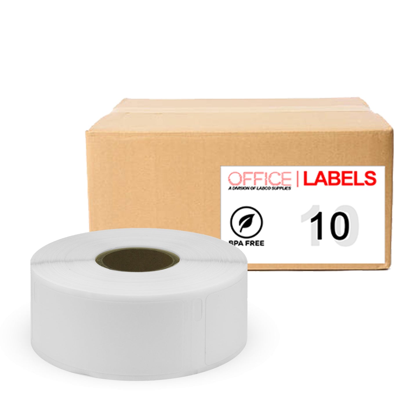 10 Rolls of 30336 Compatible Labels for DYMO 1" x 2-1/8" (25mm x 54mm)