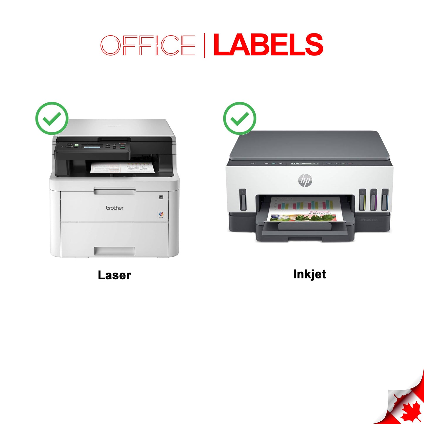 500 Sheets of Labels 8-1/2" x 11" 1up 100 Labels 5165